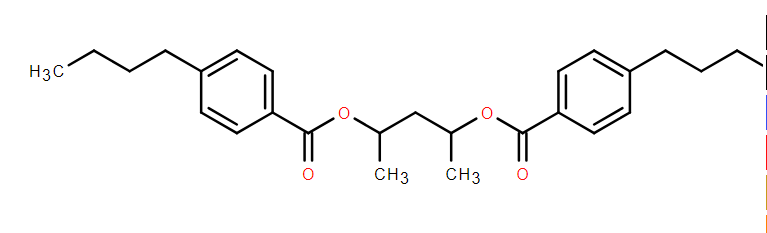 Benzoic acid, 4-butyl-, 1,1'-(1,3-dimethyl-1,3-propanediyl) ester